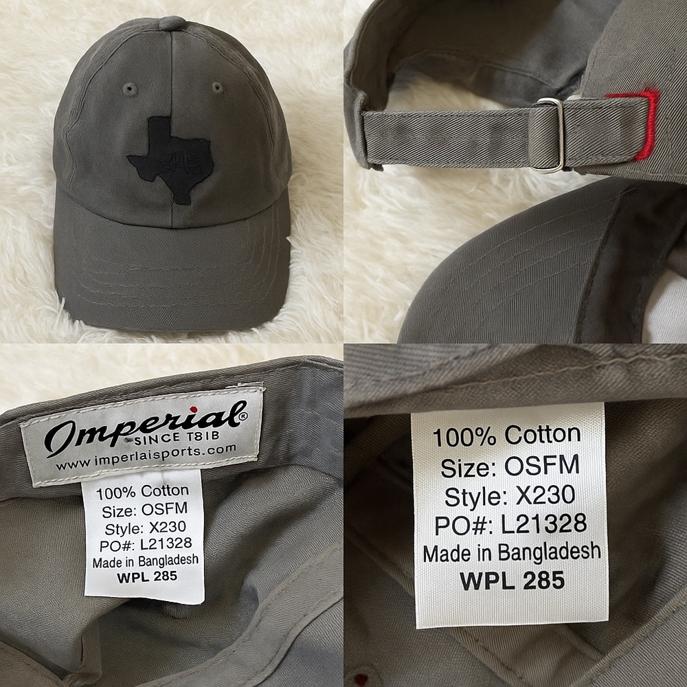 🧢 Imperial Texas cAV Logo Adjustable Hat since 1898